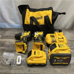 AS-IS DEWALT 20V Lithium-Ion Cordless 2-Tool Combo Kit
