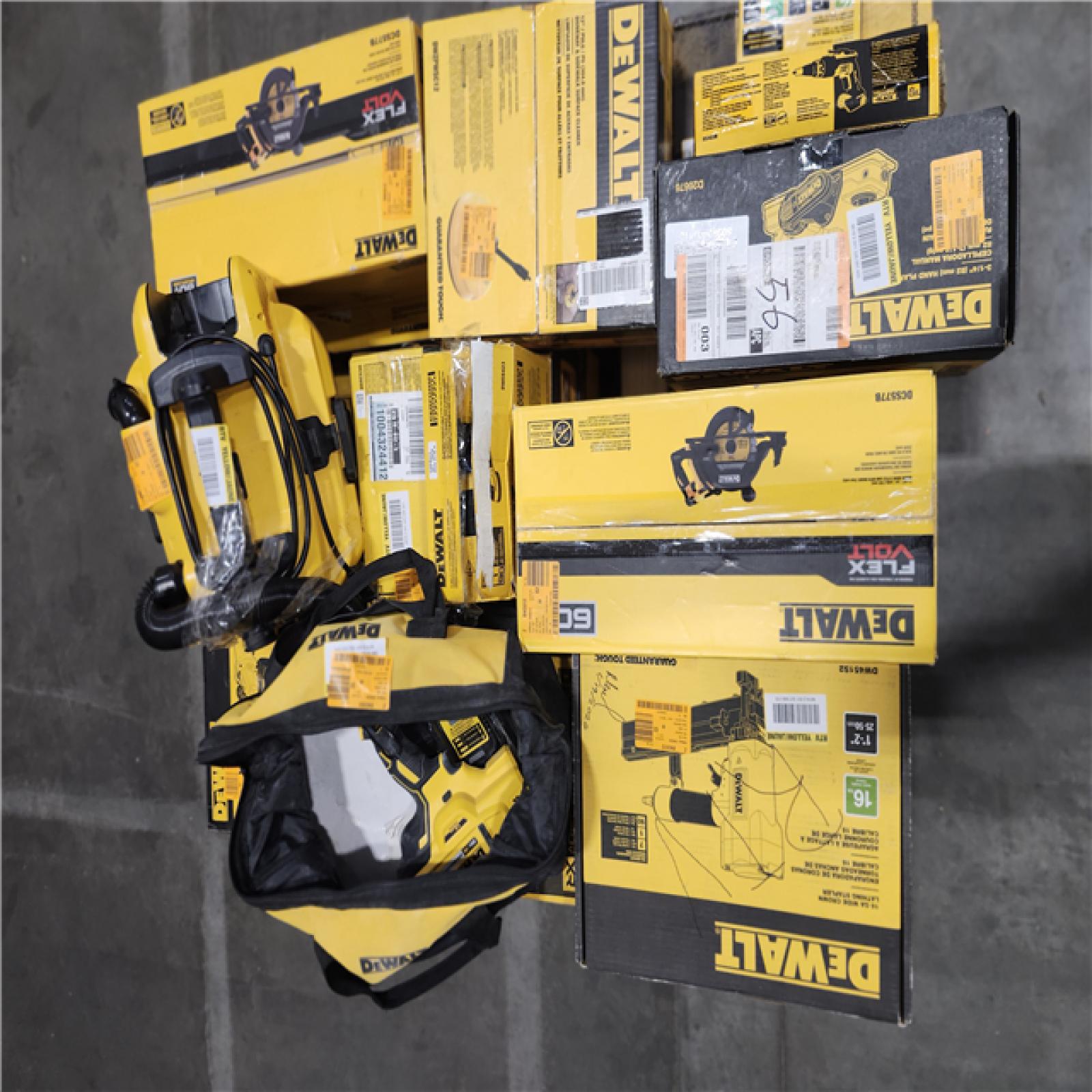Dallas Location - As-Is DEWALT Tool Pallet