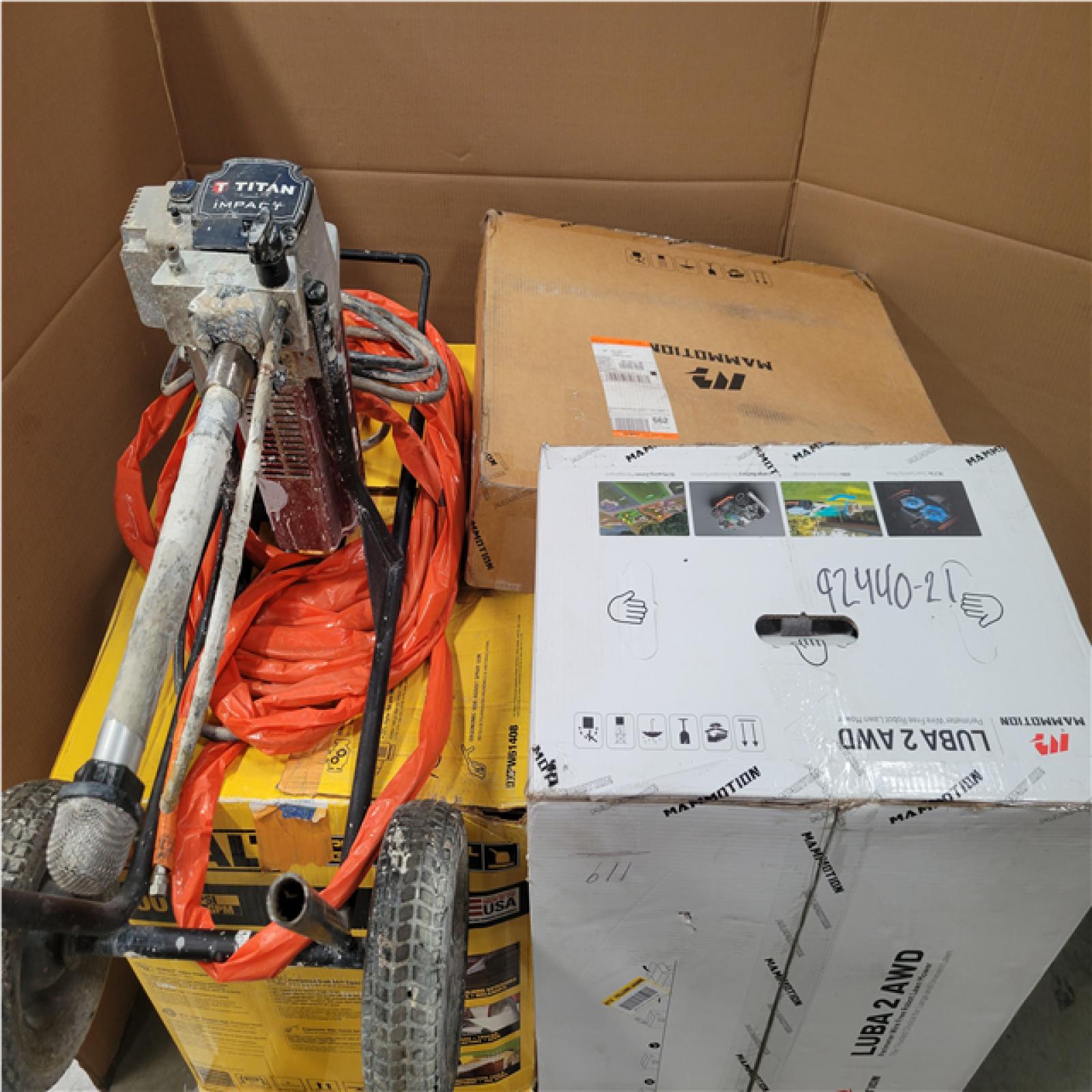 CALIFORNIA AS-IS OUTDOOR POWER EQUIPMENT