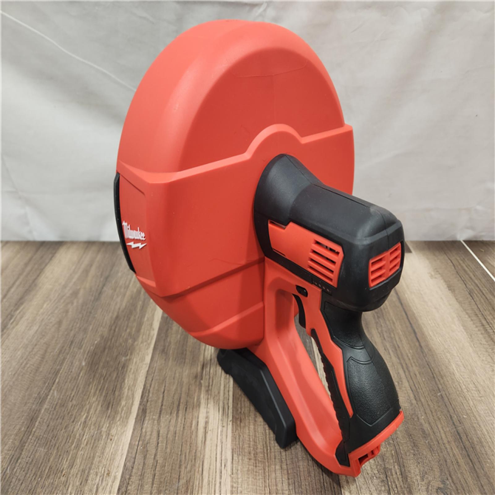 AS-IS- M12 12-V Lithium-Ion Cordless Drain Snake Auger W/ (1) 1.5Ah Battery  5/16 in. X 25 Ft. Cable  Charger  & 5 Gal. Bucket