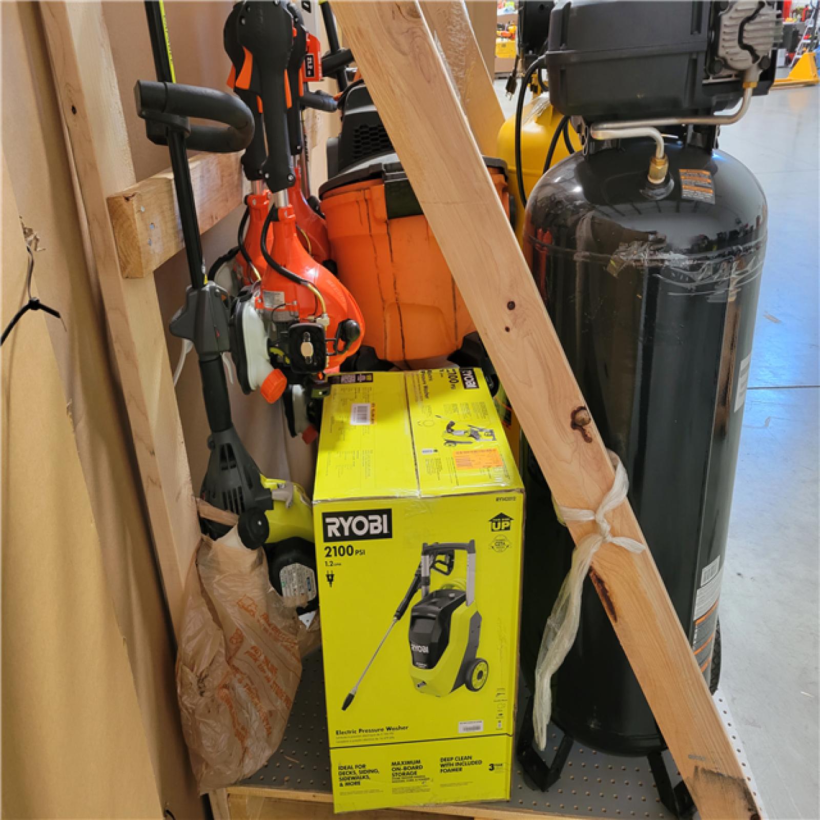 CALIFORNIA AS-IS OUTDOOR POWER EQUIPMENT