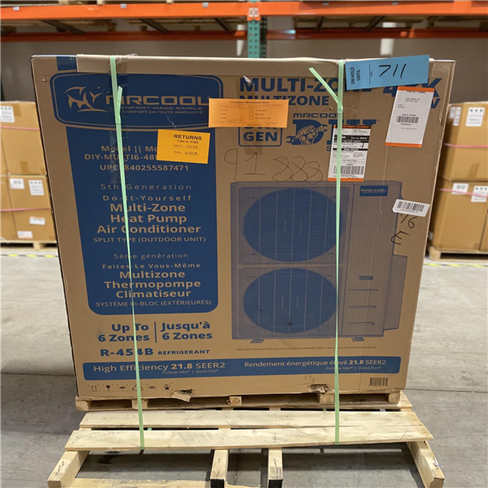 DALLAS LOCATION- MrCool 48000 BTU/H DIY 5th Gen Mini Split Condenser