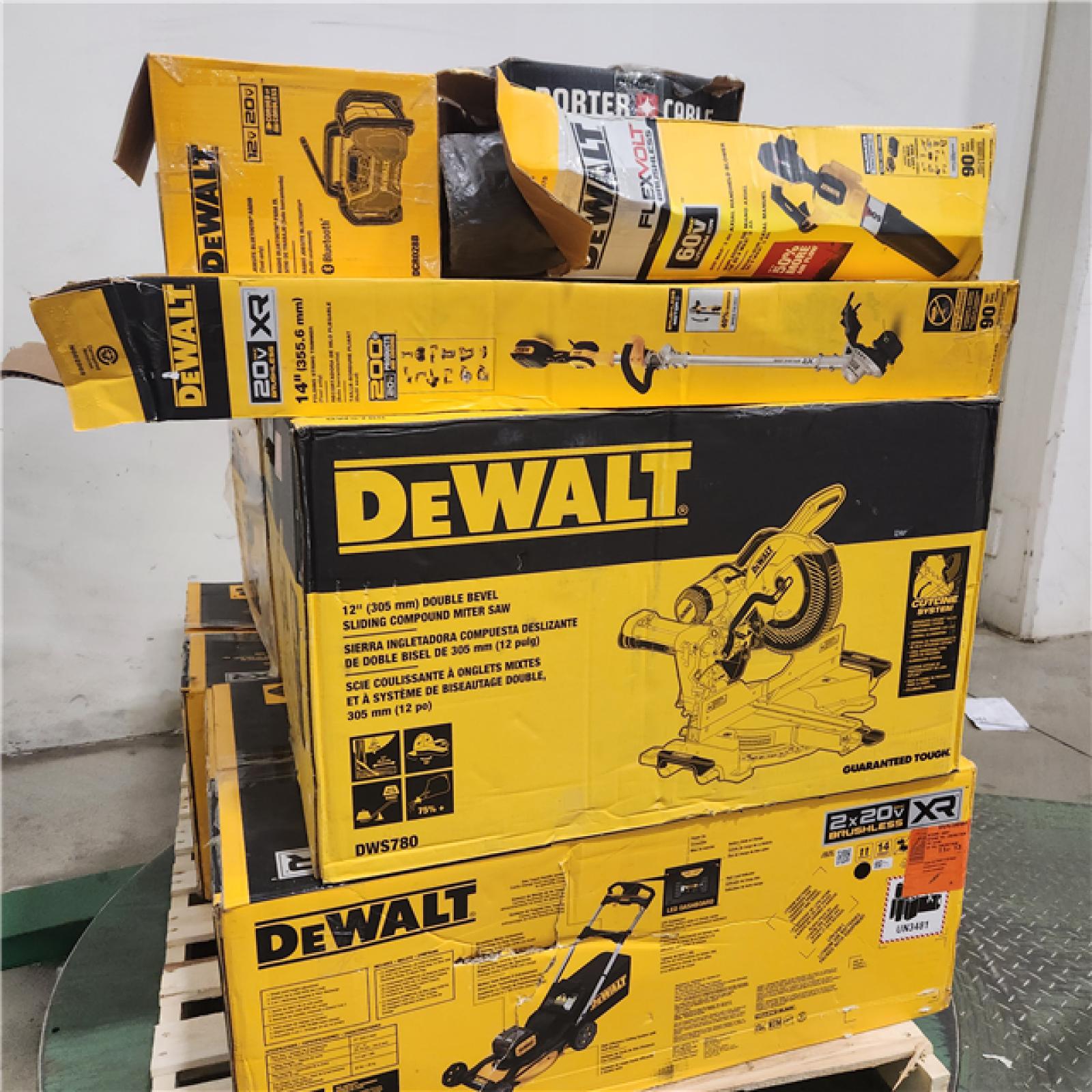 Dallas Location - As-Is DEWALT Tool Pallet