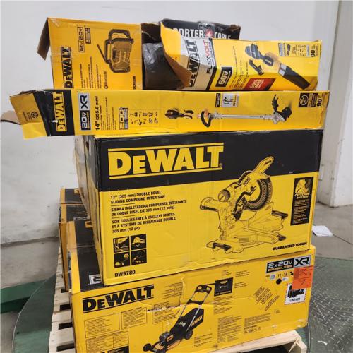Dallas Location - As-Is DEWALT Tool Pallet