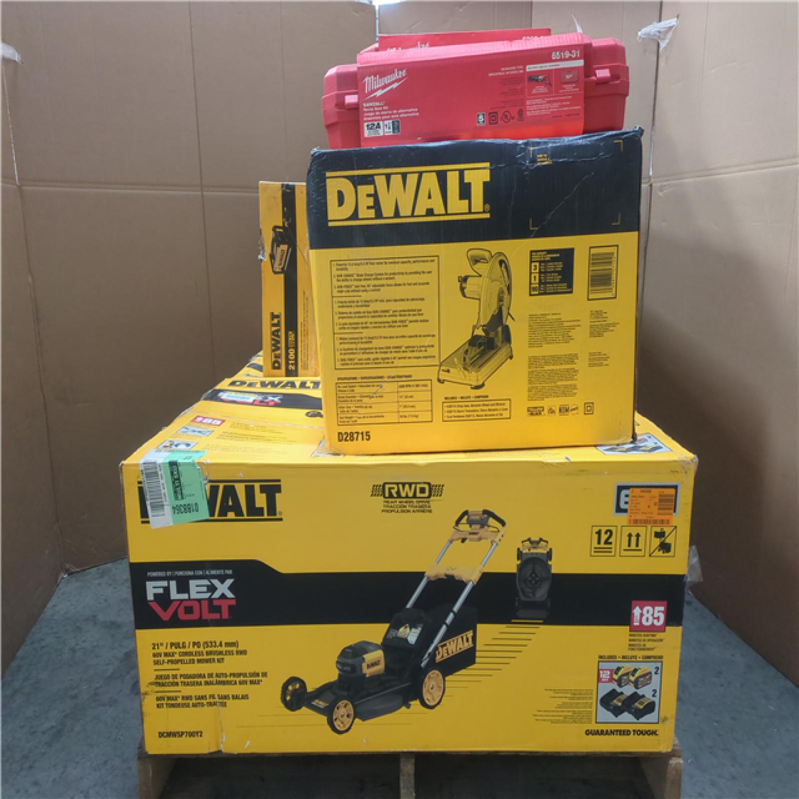 CALIFORNIA AS-IS TOOL PALLET