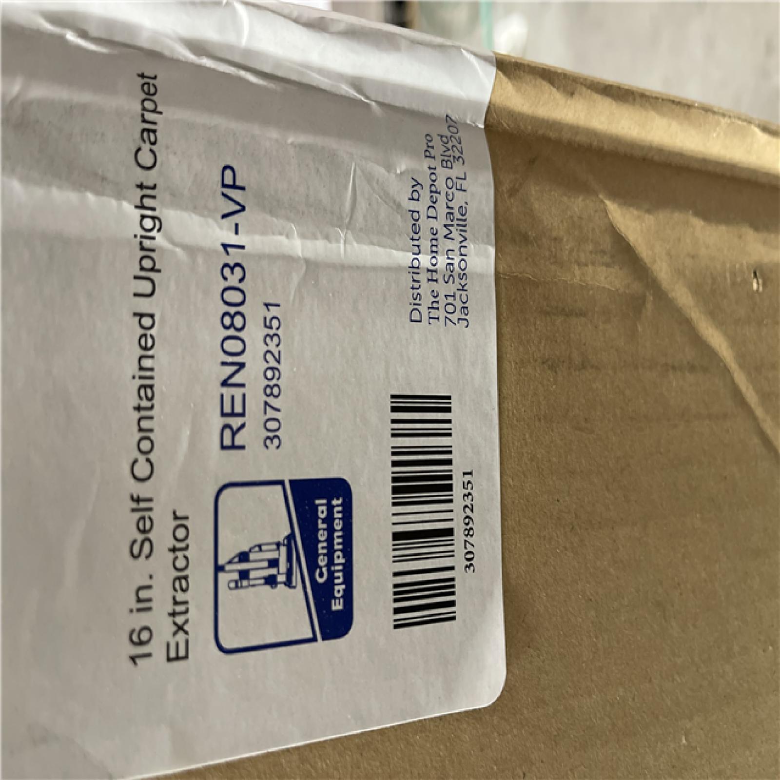 DALLAS LOCATION- Renown 16 in. Self Contained Upright Carpet Extractor