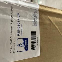 DALLAS LOCATION- Renown 16 in. Self Contained Upright Carpet Extractor