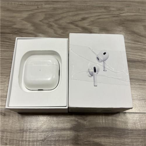AS-IS Apple AirPods Pro (2nd Generation) with the USB-C MagSafe Charging Case