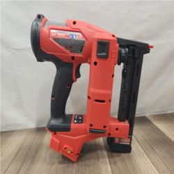 AS-IS- MILWAUKEE FUEL 18V Cordless 18-Gauge 1/4 in. Narrow Crown Stapler (Tool-Only)