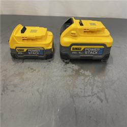 AS-IS - Dewalt 20V MAX POWERSTACK Lithium-Ion Batteries and Charger Starter Kit