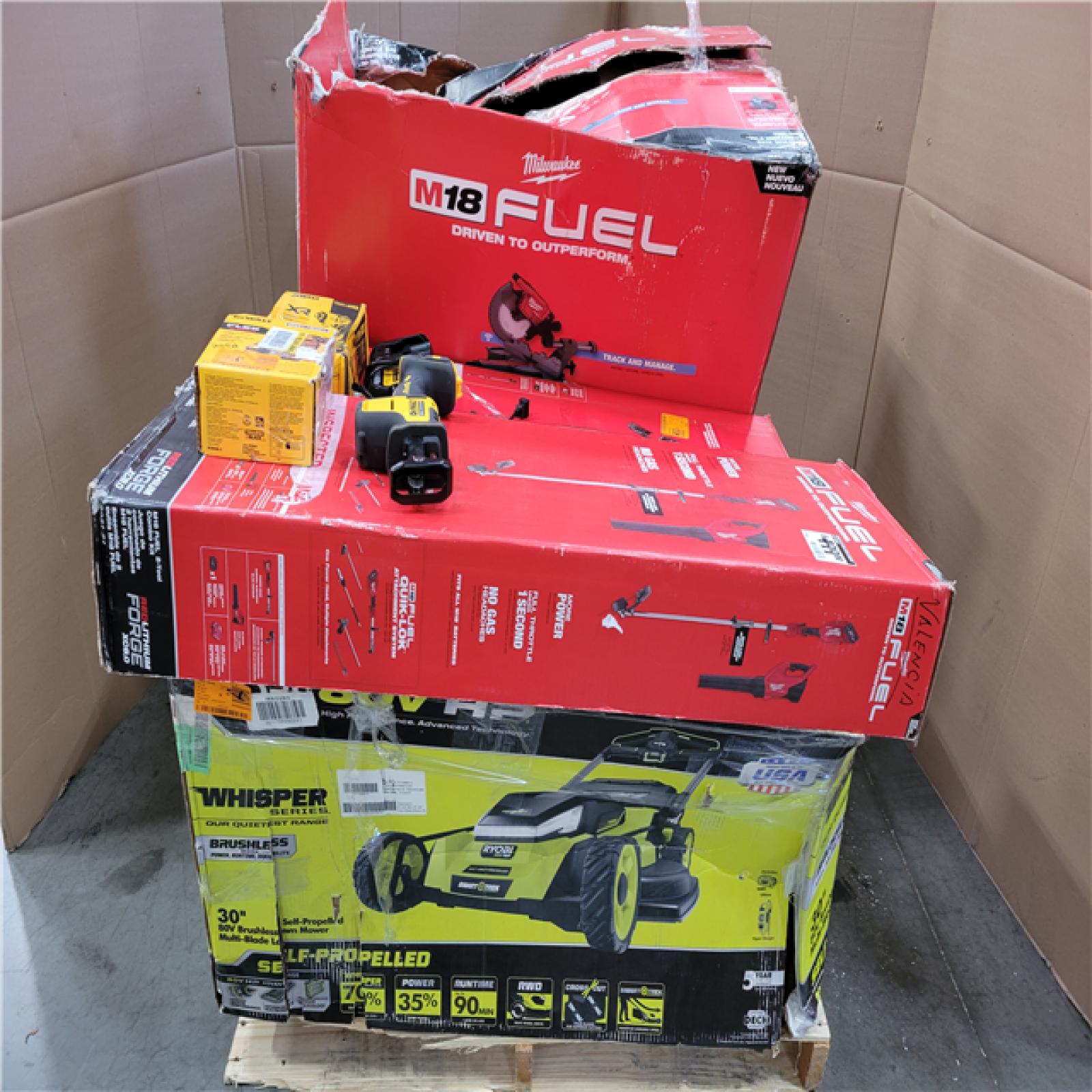 CALIFORNIA AS-IS TOOL PALLET