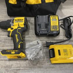 AS-IS DEWALT Atomic 20V Lithium-Ion Cordless Compact 1/2 in. Drill/Driver Kit