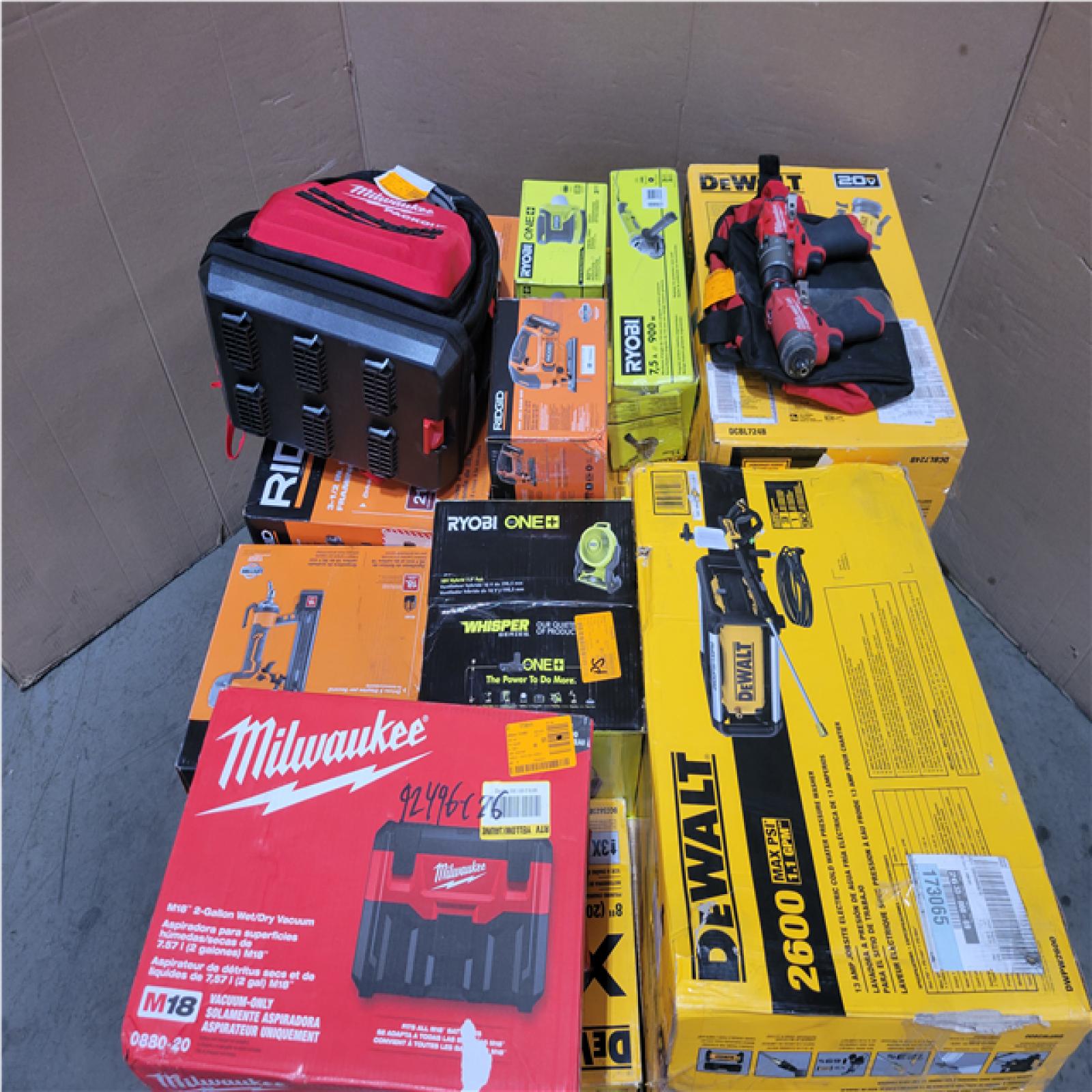 CALIFORNIA AS-IS TOOL PALLET