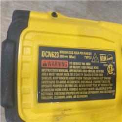 AS-IS DEWALT ATOMIC 20V MAX Lithium Ion Cordless 23 Gauge Pin Nailer (Tool Only)