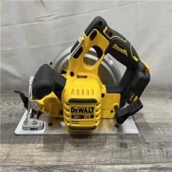 AS-IS DEWALT FLEXVOLT 60V MAX Cordless Brushless 7-1/4 in. Wormdrive Style Circular Saw (Tool Only)
