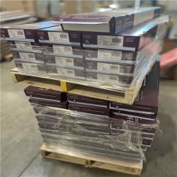 DALLAS LOCATION- AS-IS HOME DECORATORS Virgil Island Oak 12 mm T x 8 in. W Waterproof Laminate Wood Flooring (15.9 sqft/case) (40 CASES)