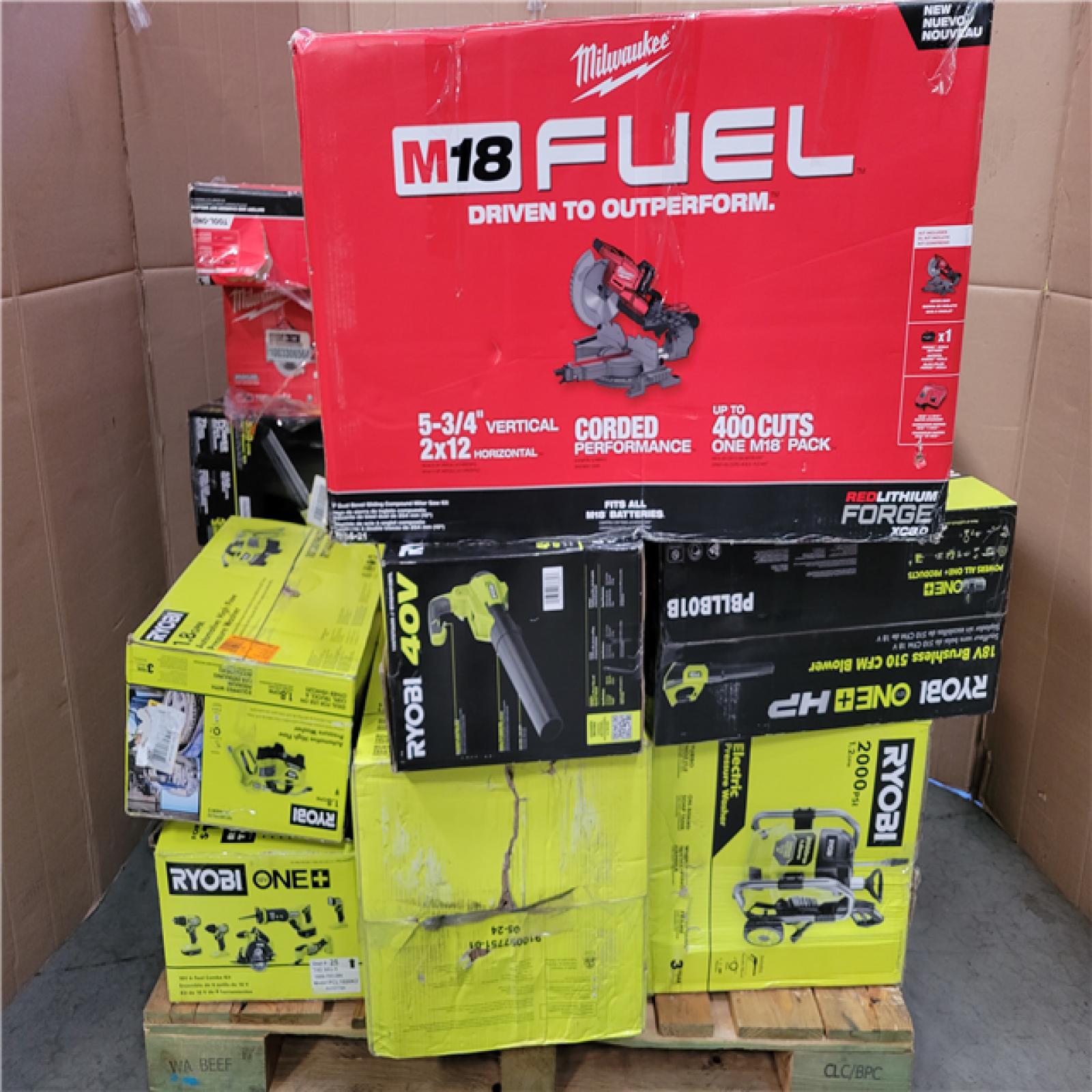 CALIFORNIA AS-IS TOOL PALLET