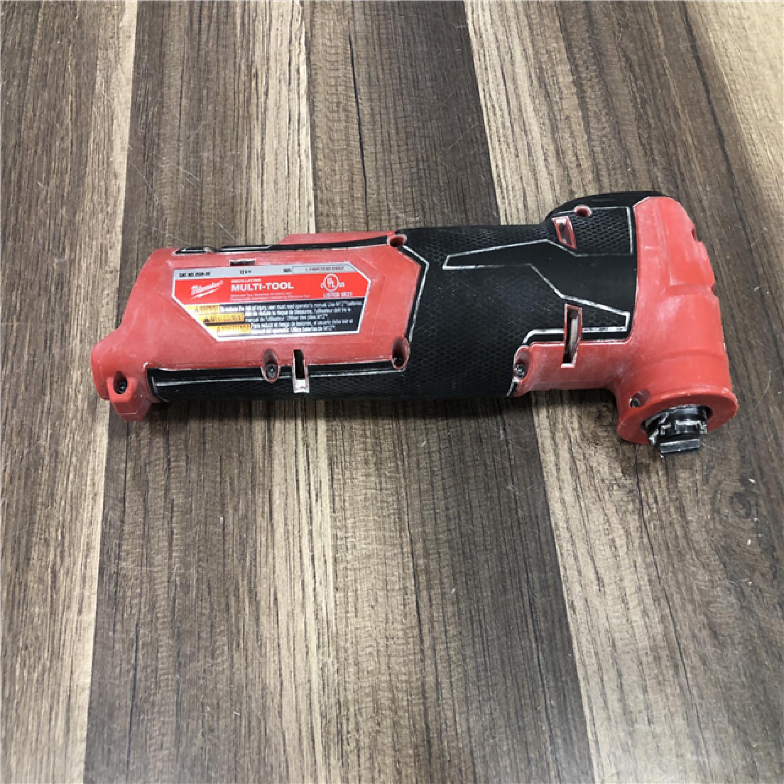 AS-IS Milwaukee FUEL 12V Lithium-Ion Cordless Oscillating Multi-Tool (Tool-Only)