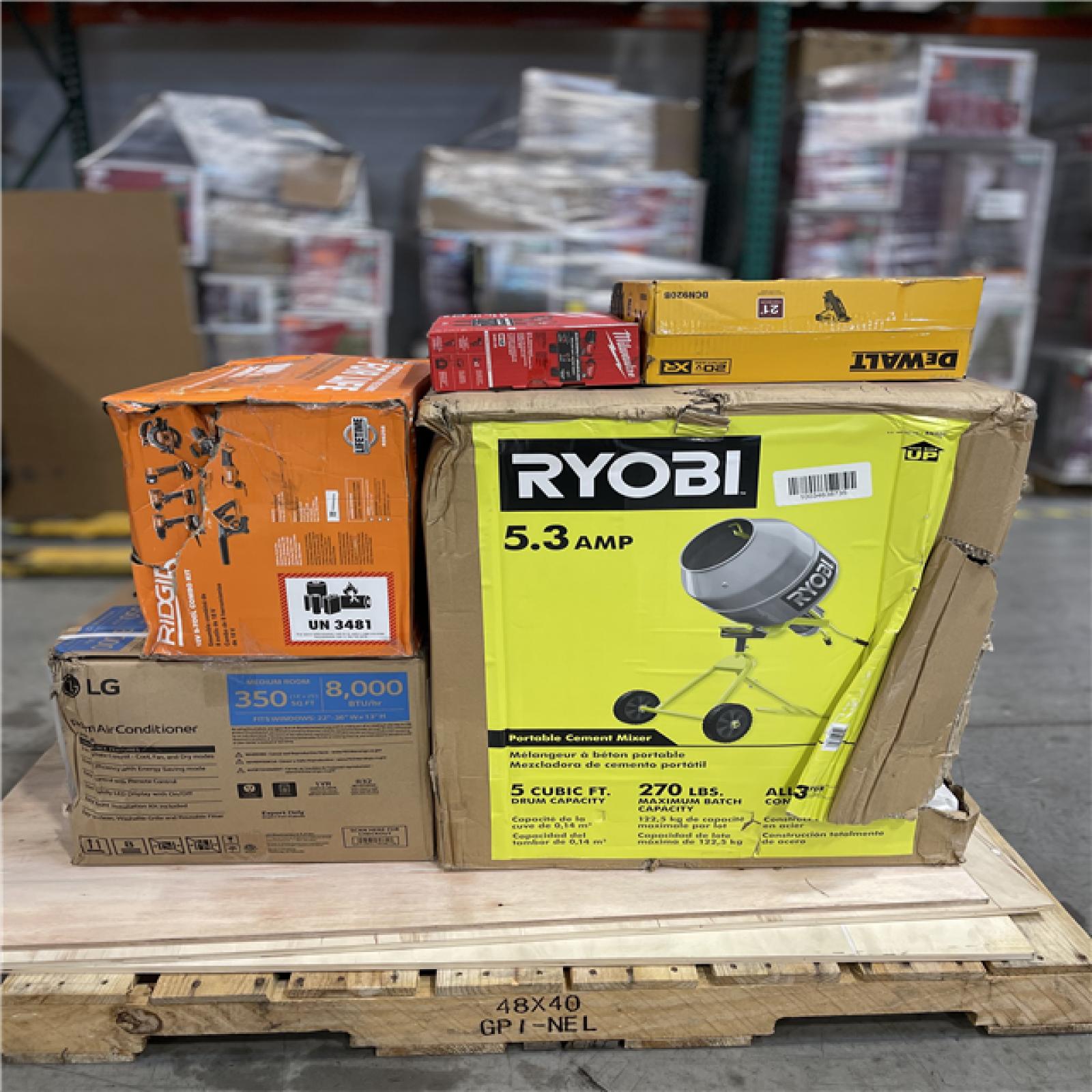 DALLAS LOCATION- AS-IS HOME IMPROVEMENT PALLET