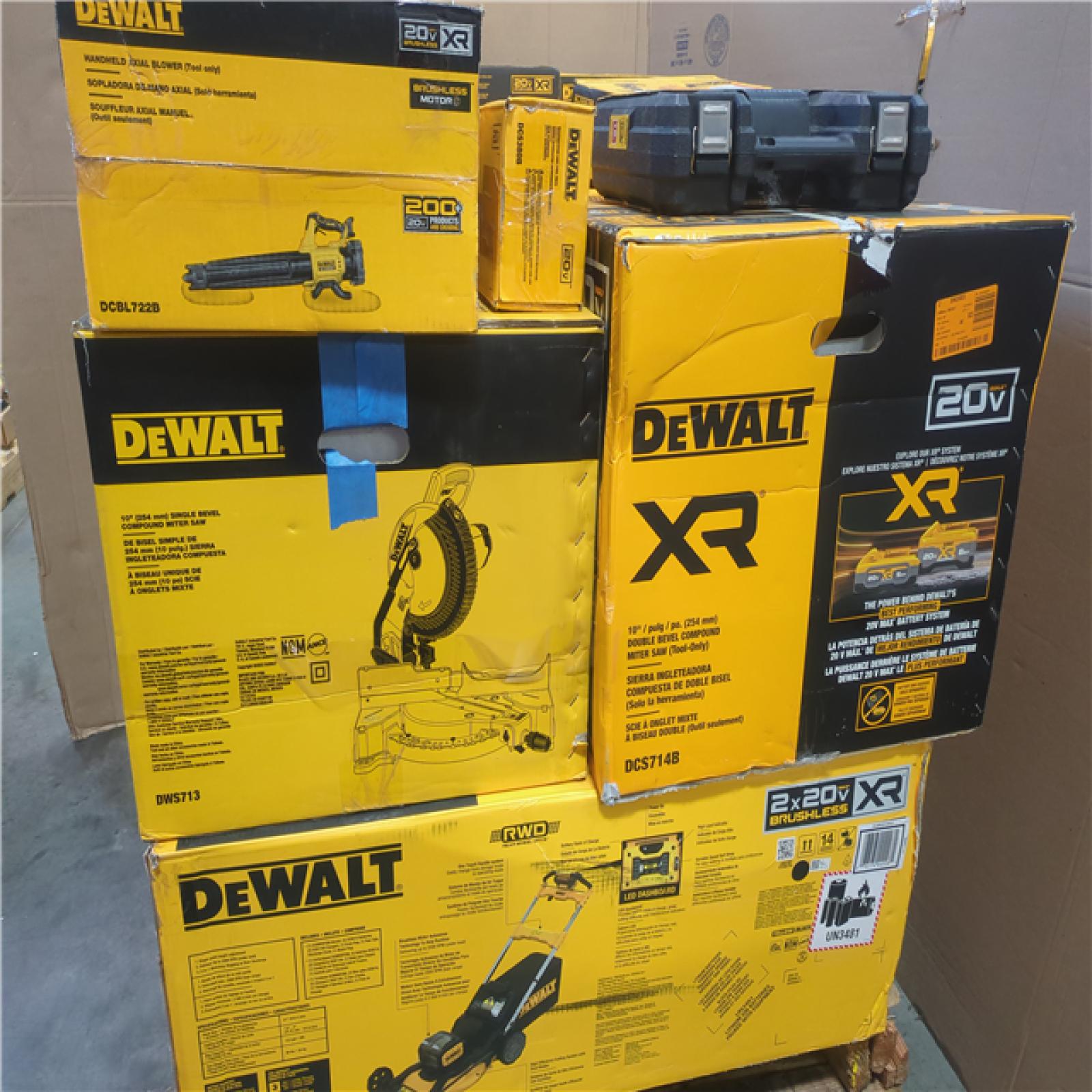 CALIFORNIA AS-IS TOOL PALLET