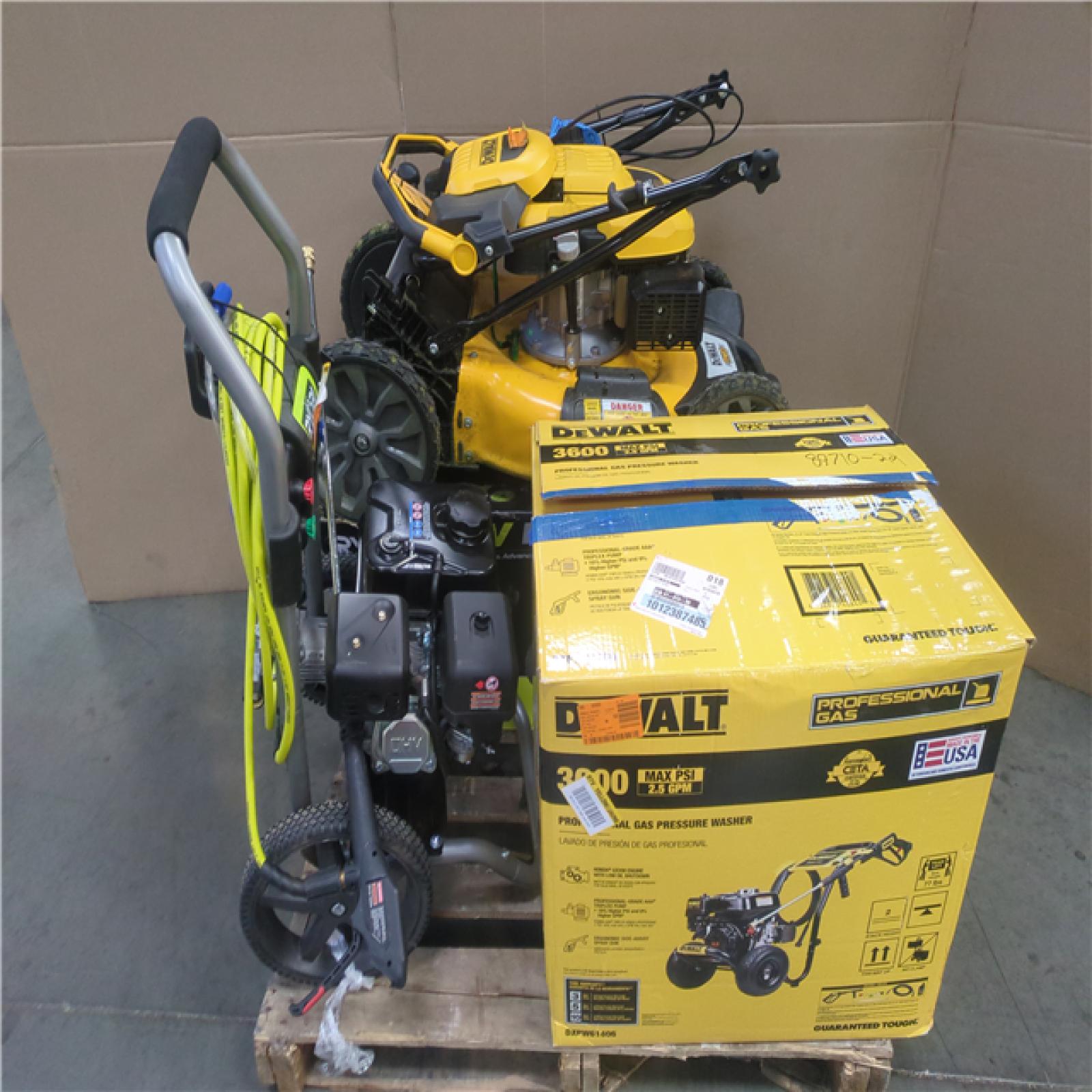 CALIFORNIA AS-IS OUTDOOR POWER EQUIPMENT