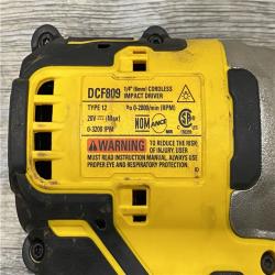 AS-IS DEWALT Atomic 20V Max Lithium-Ion Brushless Cordless Compact 1/4 in. Impact Driver Kit