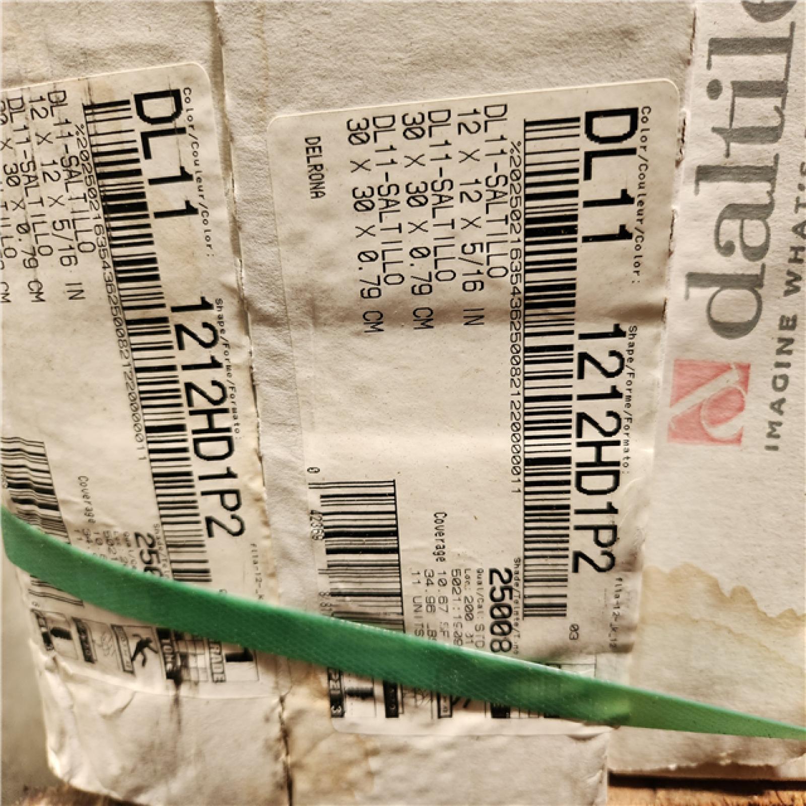 Phoenix Location AS-IS Daltile Delrona Saltillo Matte 12 in. x 12 in. Glazed Ceramic Floor and Wall Tile (320 sq. ft./30 Case)