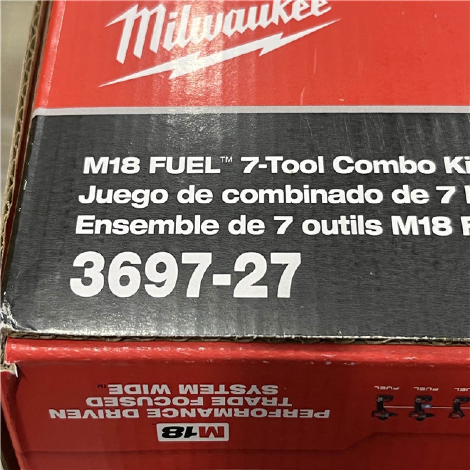 NEW - Milwaukee FUEL 18V Lithium-Ion Brushless Cordless 7-Tool Combo Kit