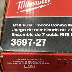 NEW - Milwaukee FUEL 18V Lithium-Ion Brushless Cordless 7-Tool Combo Kit