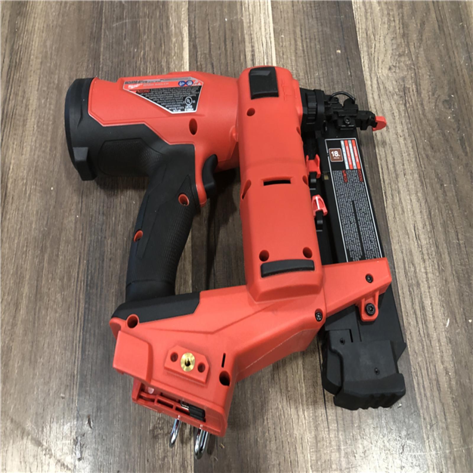 AS-IS Milwaukee  FUEL 18-Volt Lithium-Ion Brushless Cordless Gen II 18-Gauge Brad Nailer (Tool-Only)