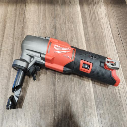 AS-IS- Milwaukee M12 FUEL Brushless Cordless 16 Gauge Variable Speed Nibbler (Tool Only)