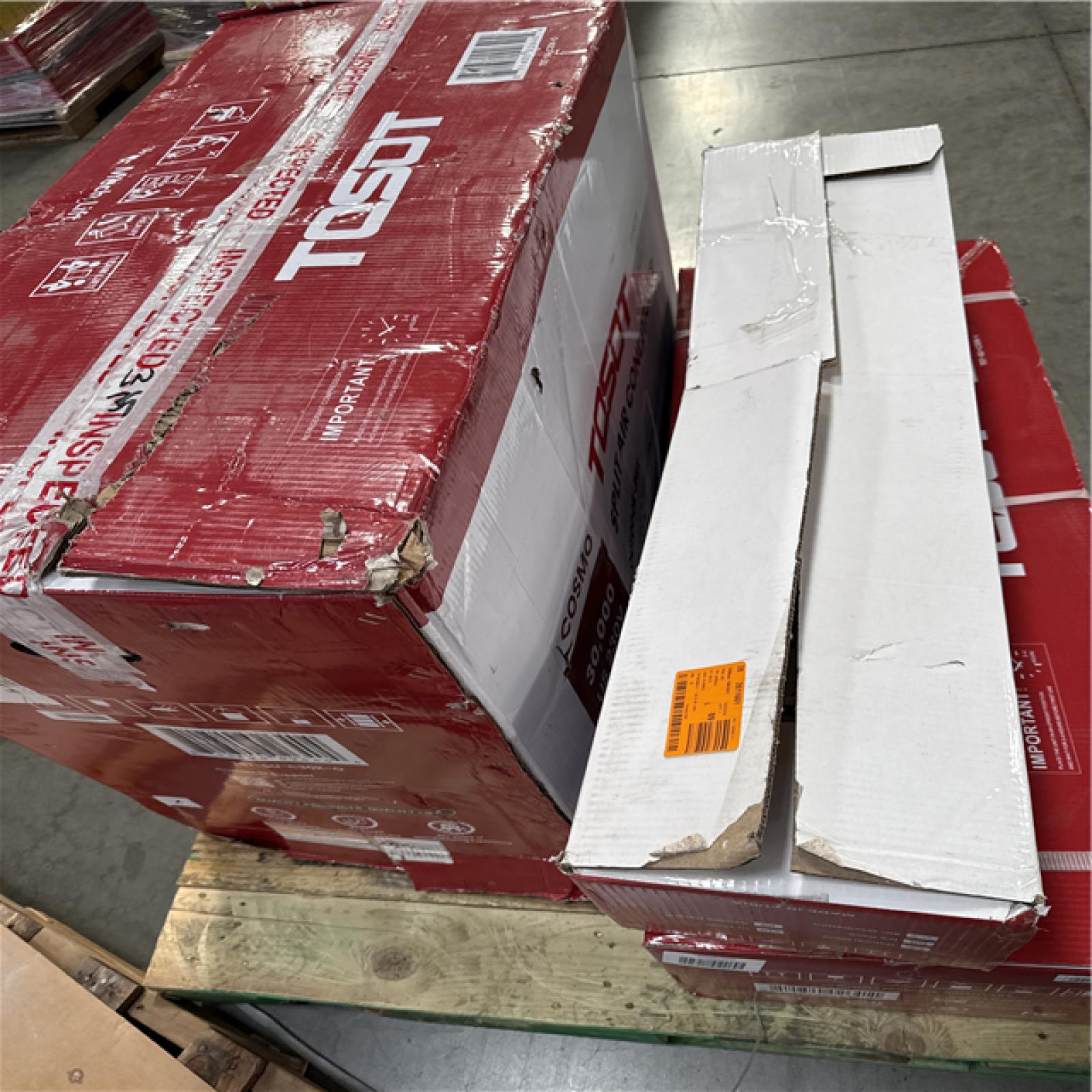 California AS-IS TOSOT Split Air Conditioner (Damage Box)