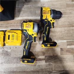 HOUSTON LOCATION - AS - IS DEWALT ATOMIC 20-Volt MAX Lithium-Ion Cordless Combo Kit