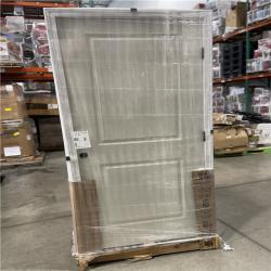 DALLAS LOCATION - 36 in. x 80 in. LH2P Sqtop Hollow Core White Primed Composite Smooth Single Prehung Interior Door w/356 Casing Blk-Hinge PALLET-(5 UNITS)
