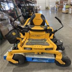 DALLAS LOCATION - AS-ISCub Cadet Ultima ZT1 50 in. Fabricated Deck 23HP V-Twin Kawasaki FR Series Engine Dual Hydro Drive Gas Zero Turn Riding Lawn Mower