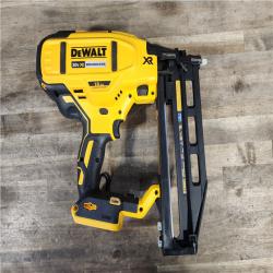 HOUSTON LOCATION - AS-IS DEWALT 20V MAX XR 16-Gauge Lithium-Ion Cordless Finish Nailer (Tool Only)