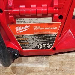 HOUSTON LOCATION - AS-IS Milwaukee FUEL ONE-KEY 18V Lithium-Ion Brushless Cordless 9 in. Cut Off Saw (Tool-Only)