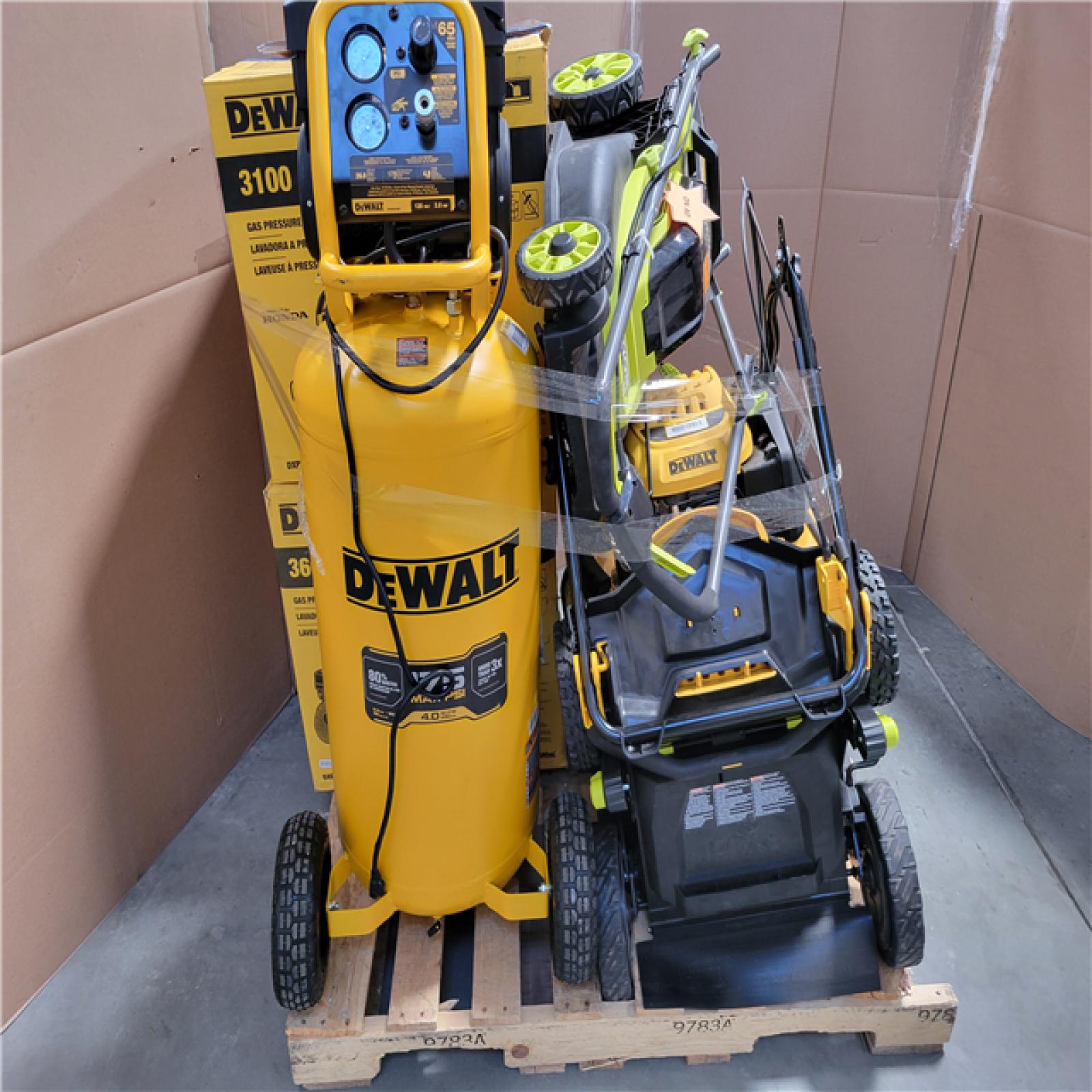 CALIFORNIA AS-IS OUTDOOR POWER EQUIPMENT
