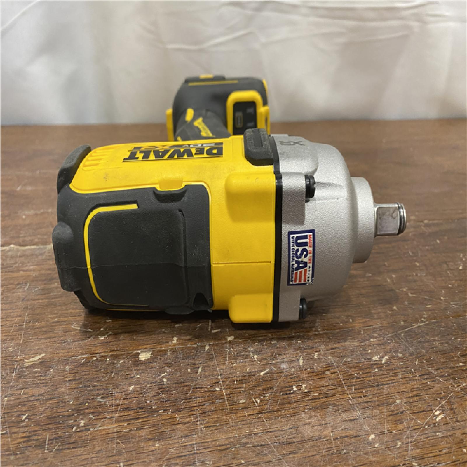 AS-IS DeWalt 20V MAX 1/2 in. Cordless Brushless Mid-Range Impact Wrench Tool Only