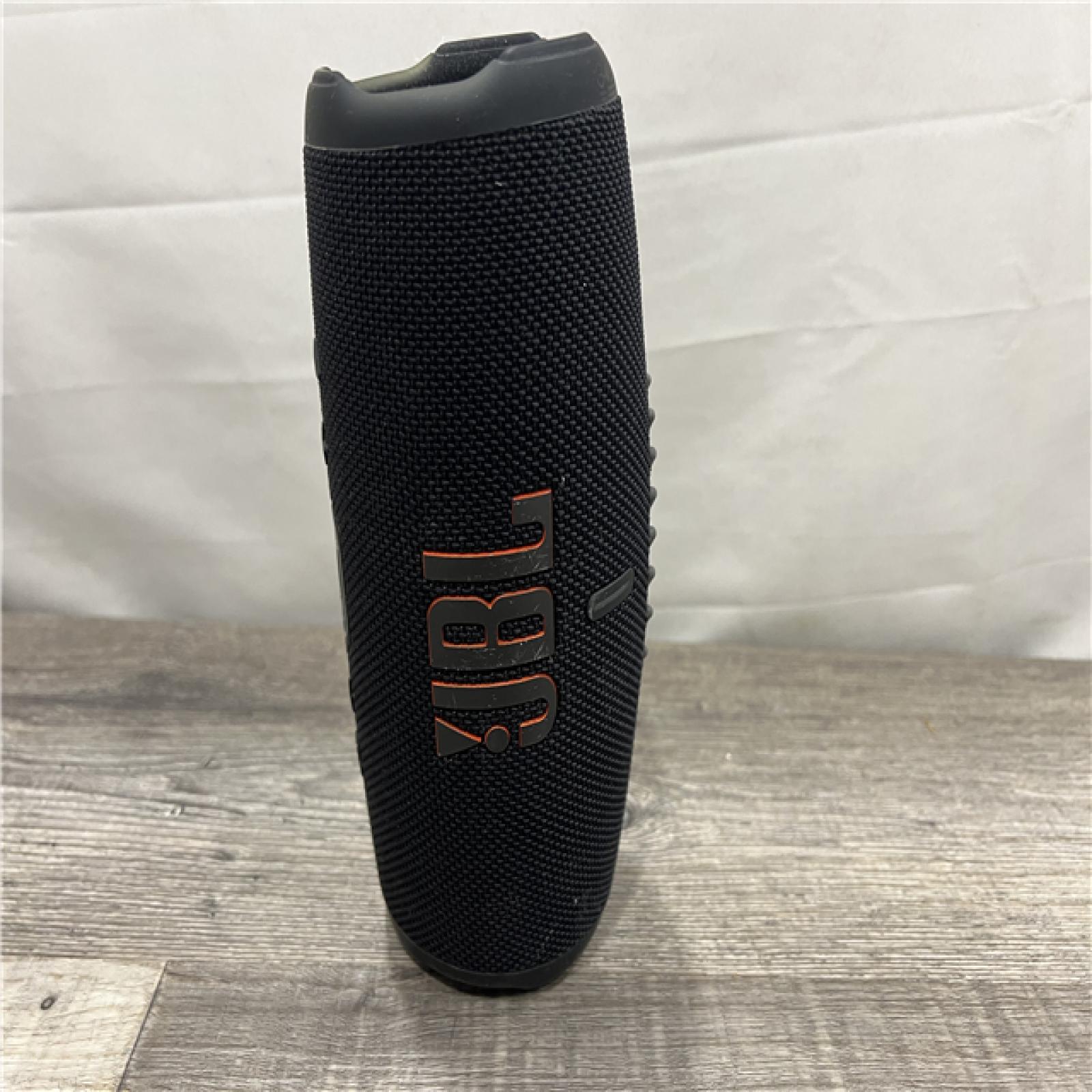 AS-IS JBL - CHARGE5 Portable Waterproof Speaker with Powerbank - Black