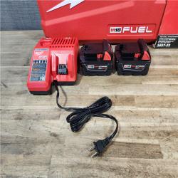 HOUSTON LOCATION - AS-IS (APPEARS LIKE NEW) Milwaukee FUEL 18V Lithium-Ion Brushless Cordless Hammer Drill and Impact Driver Combo Kit