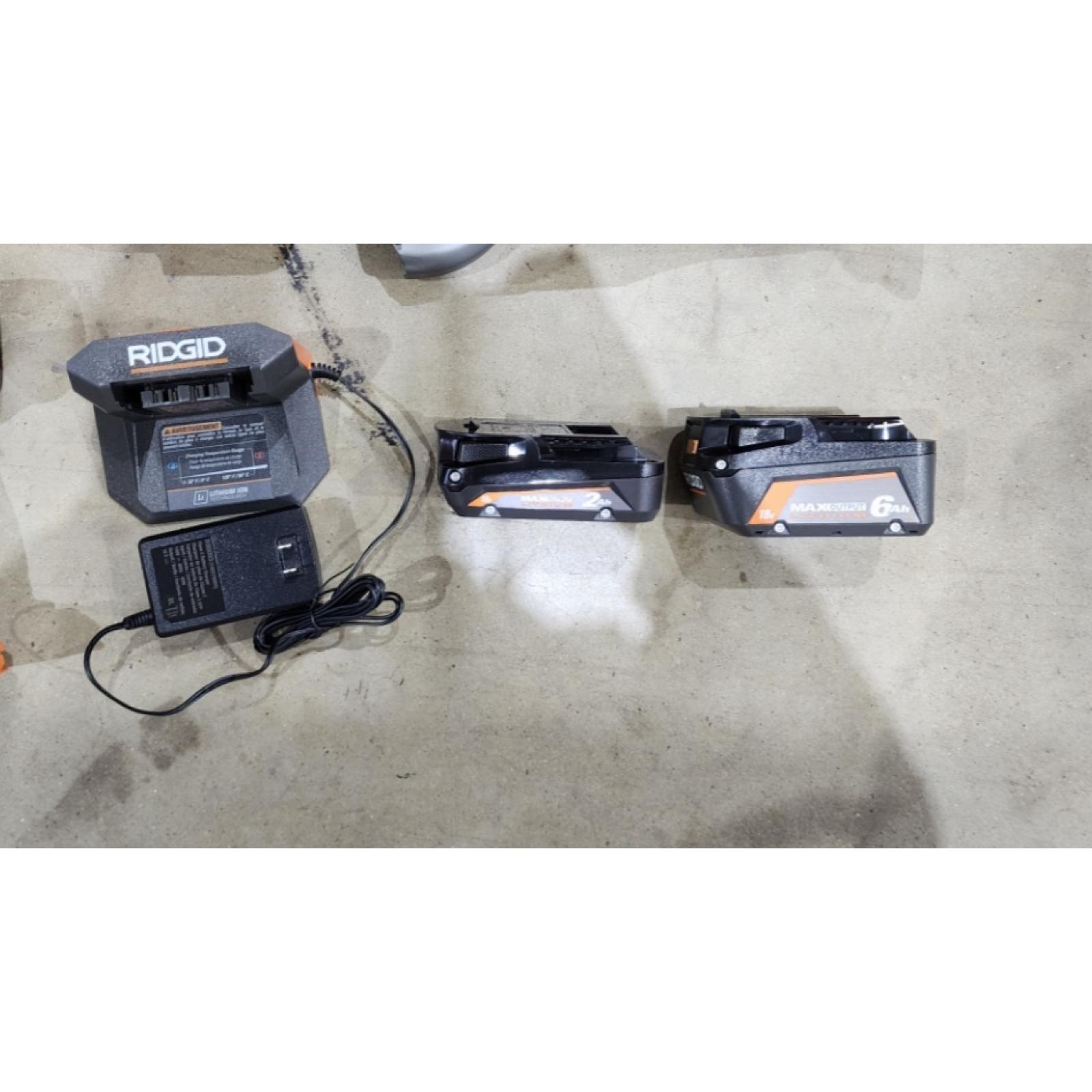 HOUSTON LOCATION - AS-IS RIGID18V Brushless 9-Tool Combo Kit with 6.0 Ah and 2.0 Ah MAX Output Batteries and Charger