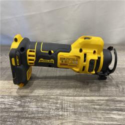AS-IS DEWALT XR 20V Lithium-Ion Cordless Rotary Drywall Cut-Out Tool (Tool Only)