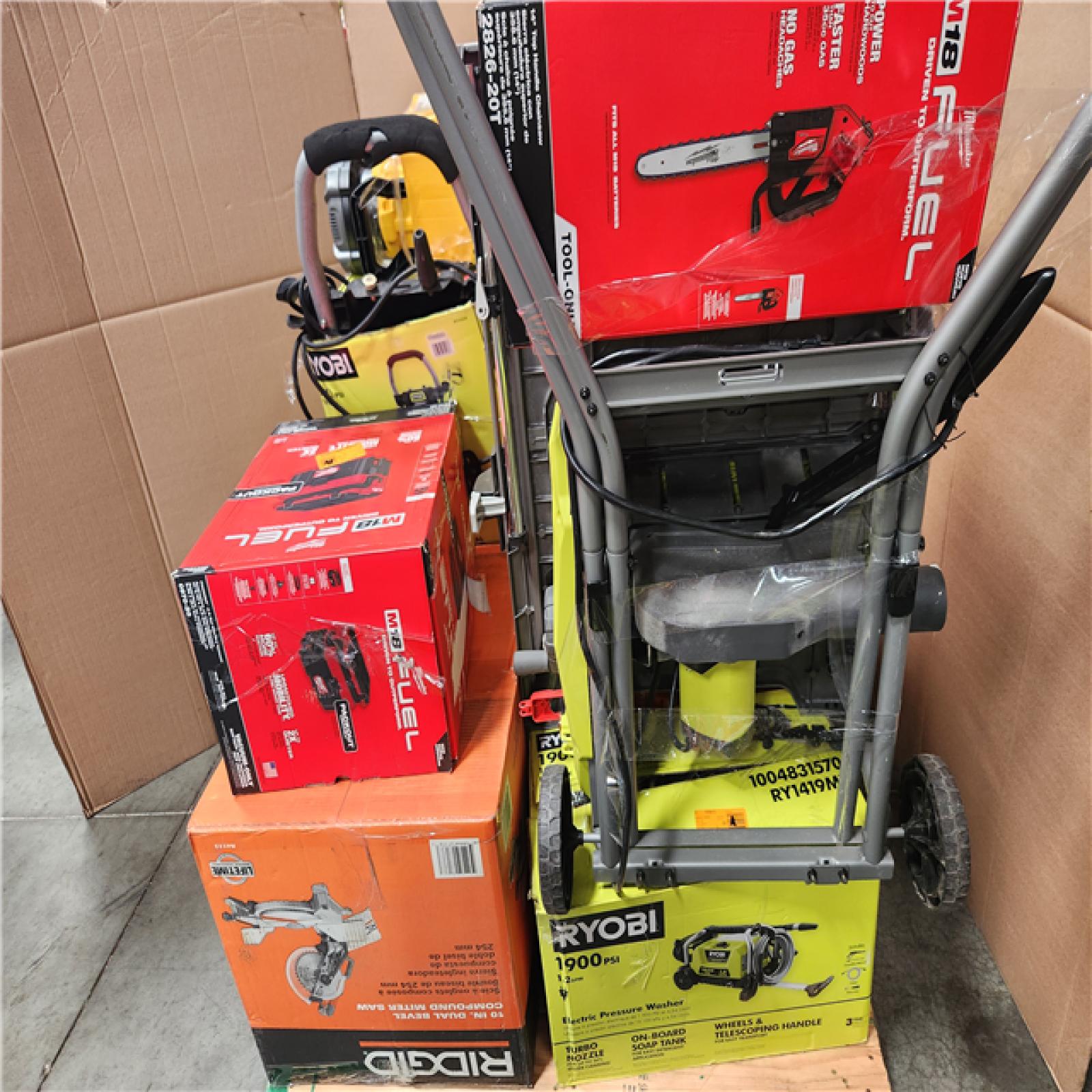 CALIFORNIA AS-IS TOOL PALLET