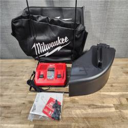 HOUSTON LOCATION - AS-IS Milwaukee M18 FUEL Brushless Cordless 21 in. Walk Behind Dual Battery Self-Propelled Mower Kit W/ CHARGER