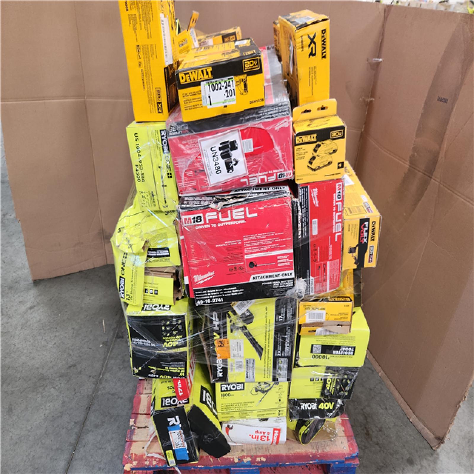 California AS-IS Tool Pallet