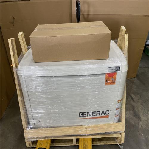 Houston Location- AS-IS - 24,000 Watt - Dual Fuel Air- Cooled Whole House Home Standby Generator