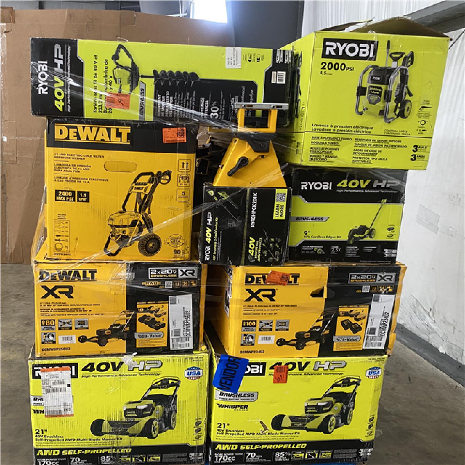Houston Location AS IS - Tool Pallet