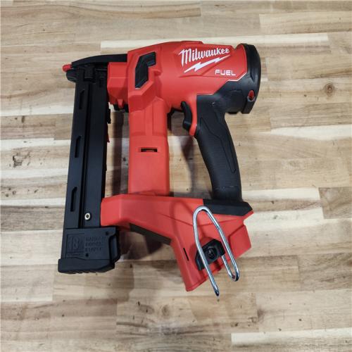 HOUSTON LOCATION - AS-IS Milwaukee  FUEL 18-Volt Lithium-Ion Brushless Cordless 18-Gauge 1/4 in. Narrow Crown Stapler (Tool-Only)