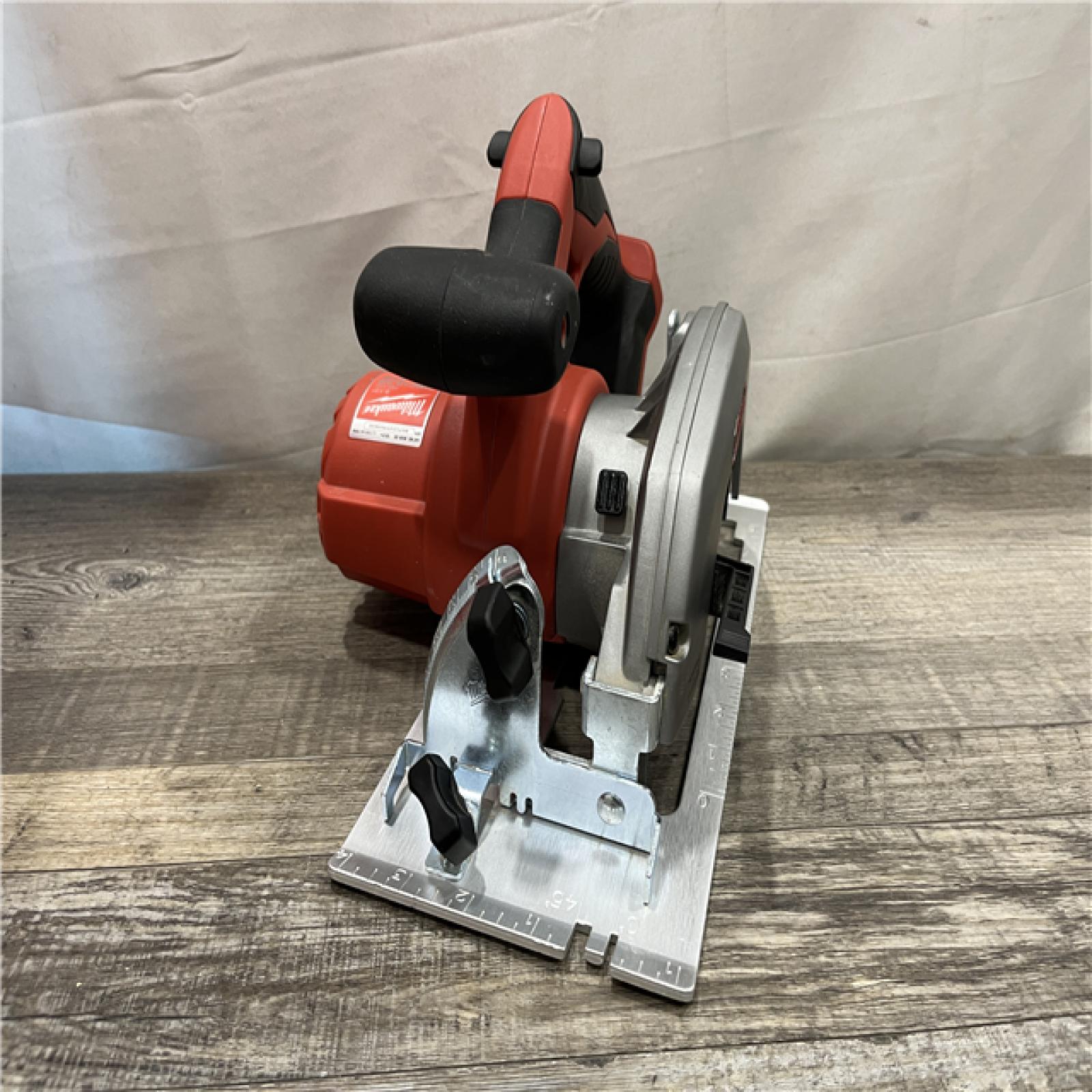AS-IS Milwaukee 18V Lithium-Ion Cordless 6-1/2 in. Circular Saw (Tool-Only)
